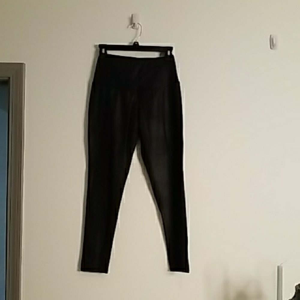 Rachel Zoe Faux Leather Black Skinny Pants